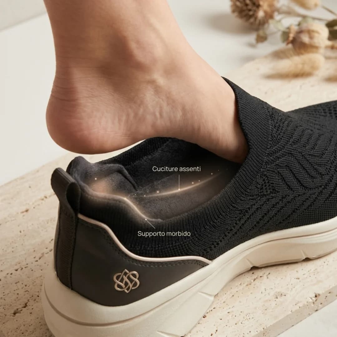 Calzata delicata per piedi sensibili e diabetici